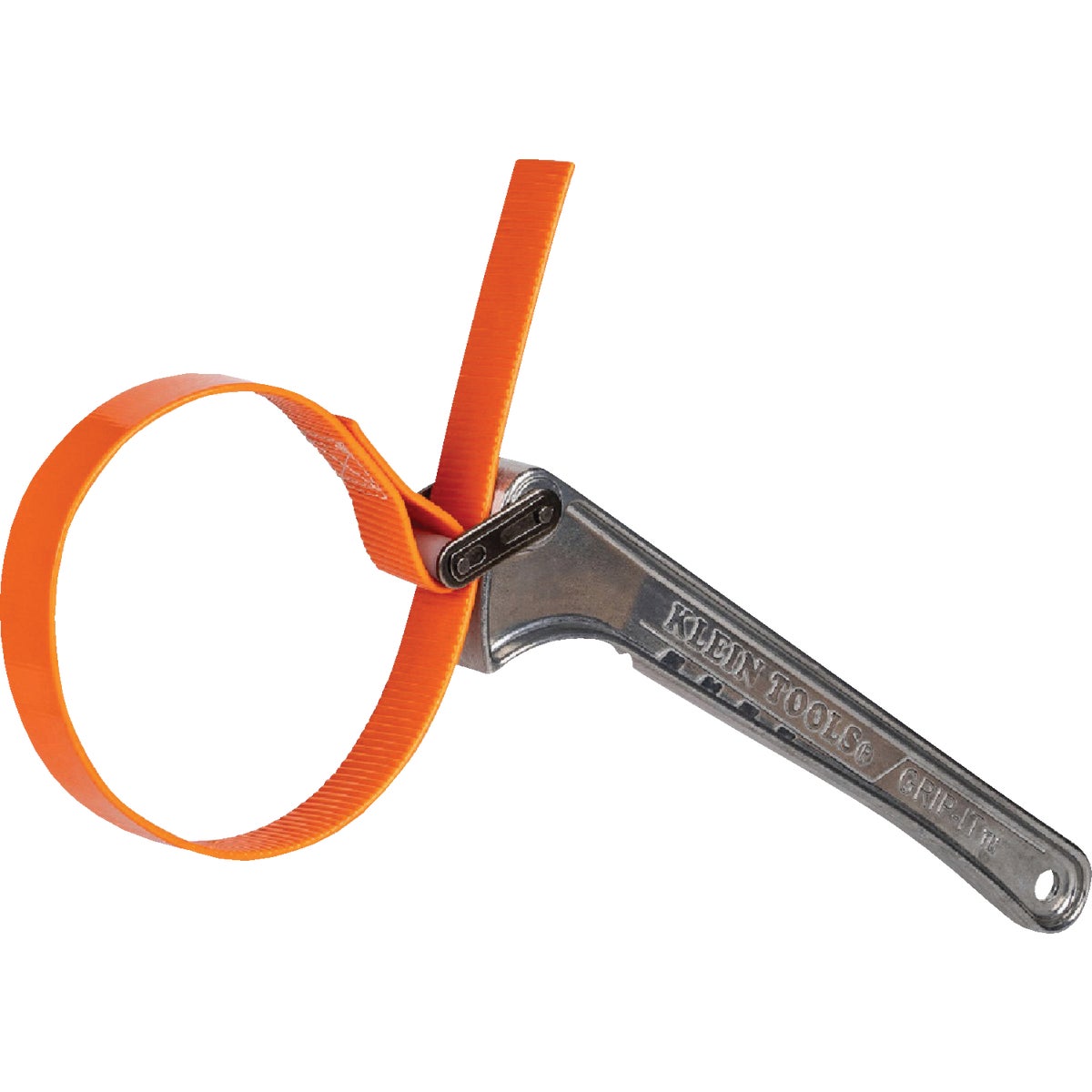 Klein Grip-It 1-1/2 In. to 5 In. Strap Wrench with 12 In. Handle Image 8