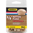 General Tools 3/8 In. Hardwood Round Head Button Plug (50-Count) Image 2