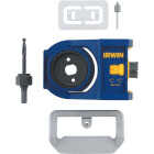 Irwin Carbon Steel Door Lock Installation Kit for Wood Doors Image 1