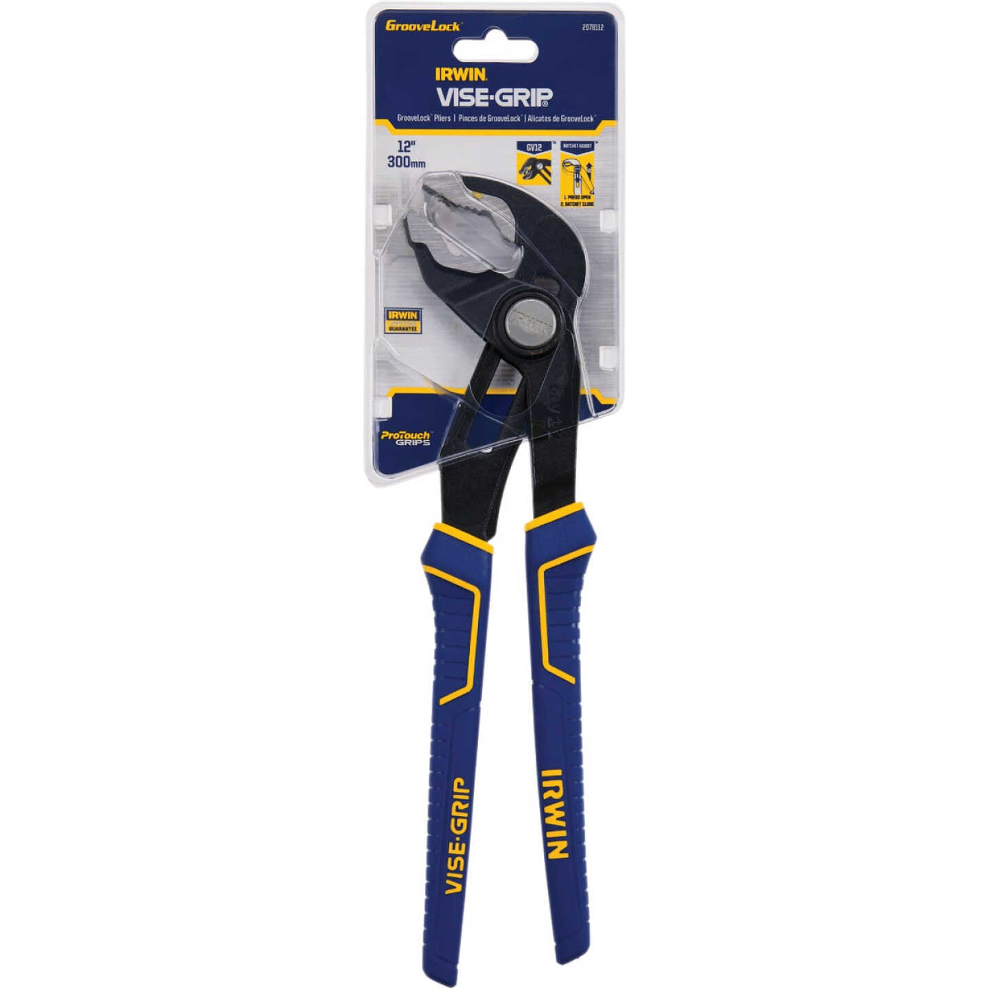 Irwin Vise-Grip 12 In. V-Jaw GrooveLock Groove Joint Pliers Image 2