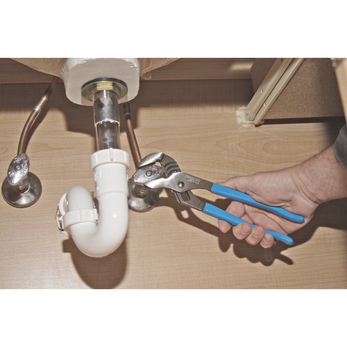 Channellock 10 In. Smooth Jaw Groove Joint Pliers Image 6