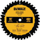 DEWALT 10 In. 40-Tooth General Purpose Circular Saw Blade Image 1
