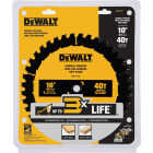 DEWALT 10 In. 40-Tooth General Purpose Circular Saw Blade Image 2
