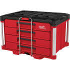 Milwaukee PACKOUT 4-Drawer Tool Box, 50 Lb. Capacity Image 1