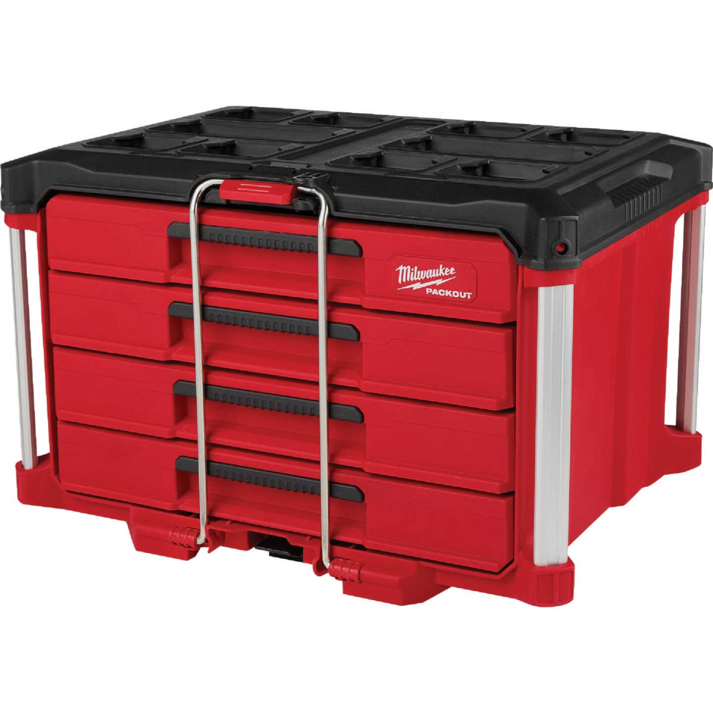 Milwaukee PACKOUT 4-Drawer Tool Box, 50 Lb. Capacity Image 1