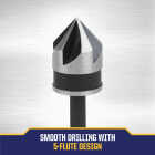 Irwin 3/4 In. Round Most Machineable Metals Countersink Image 4