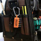 Railer 5-Hole Micro Bitrail Orange & Black Bit Holder with Carabiner (2-Pack) Image 2