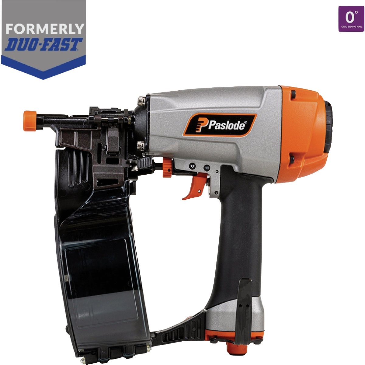 Paslode 0 Degree 2-1/4 In. Pneumatic Coil Siding Nailer