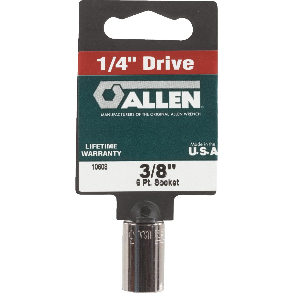 3/8" 1/4 DRIVE SOCKET Image 1