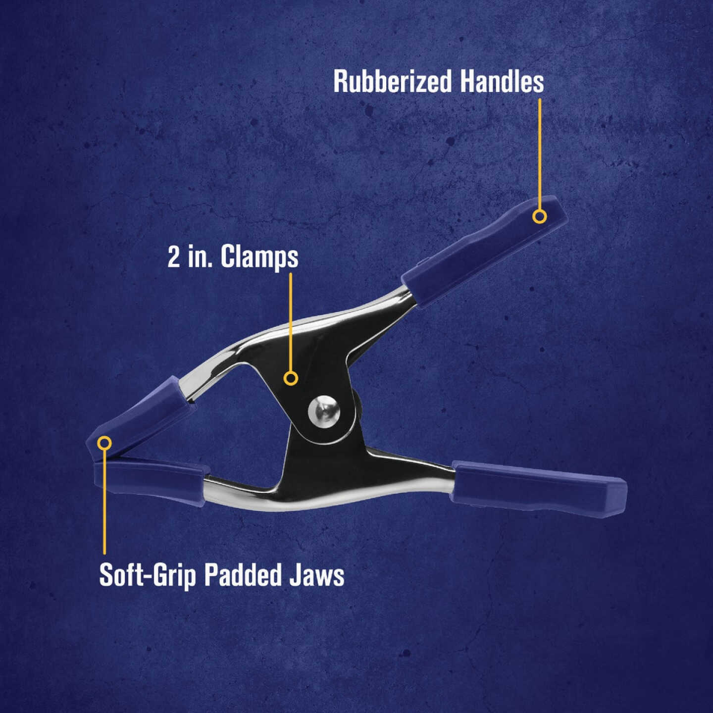 Irwin Quick-Grip 2 In. Metal Spring Clamp Image 2