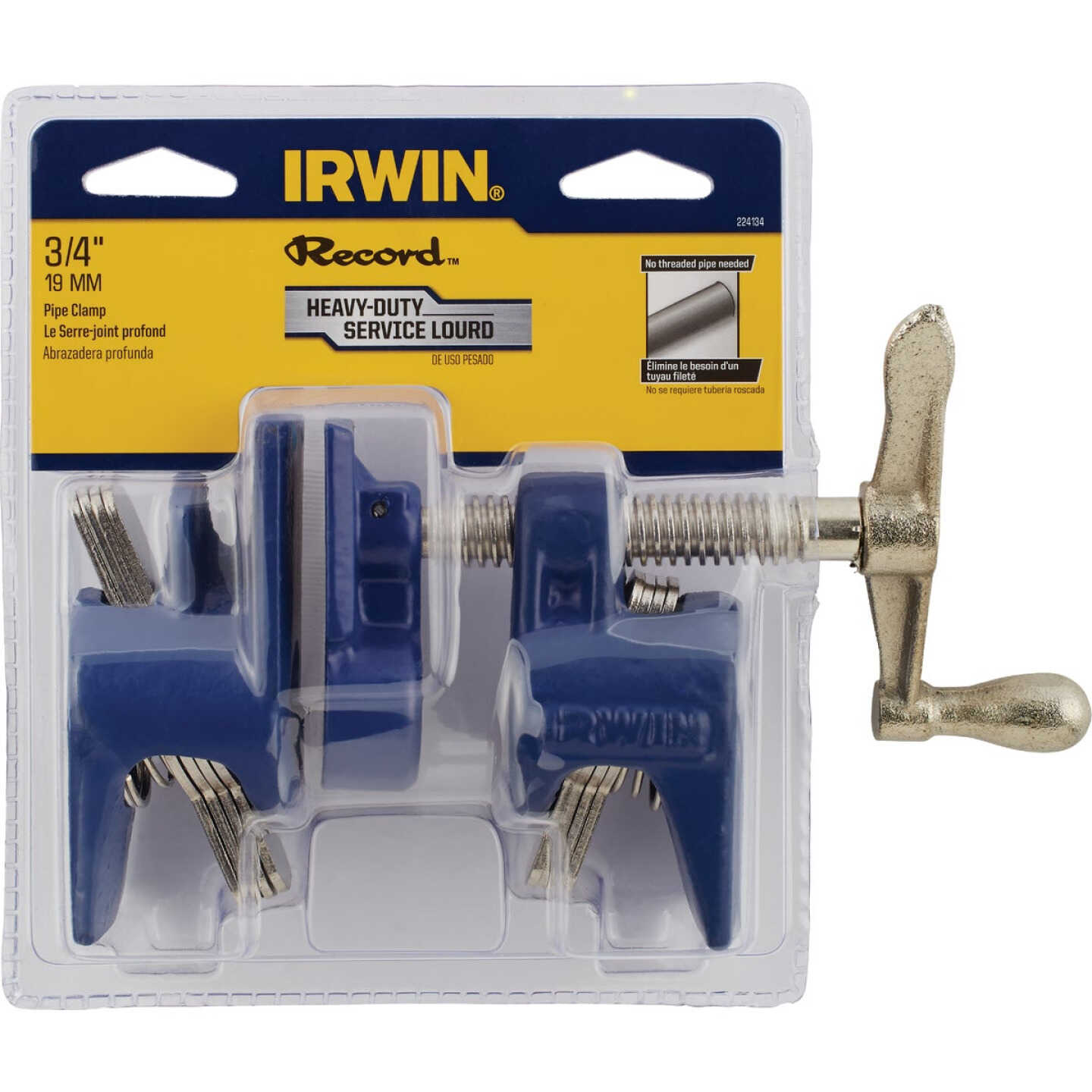 Irwin Quick-Grip 3/4 In. Pipe Clamp Image 2