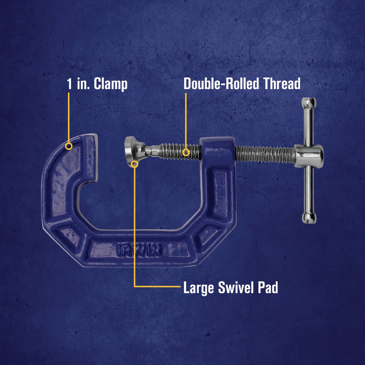 Irwin Quick-Grip 1 In. C-Clamp Image 2