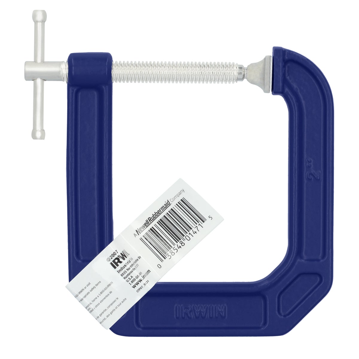 Irwin Quick-Grip 2 In. x 3-1/2 In. Deep Throat C-Clamp Image 2