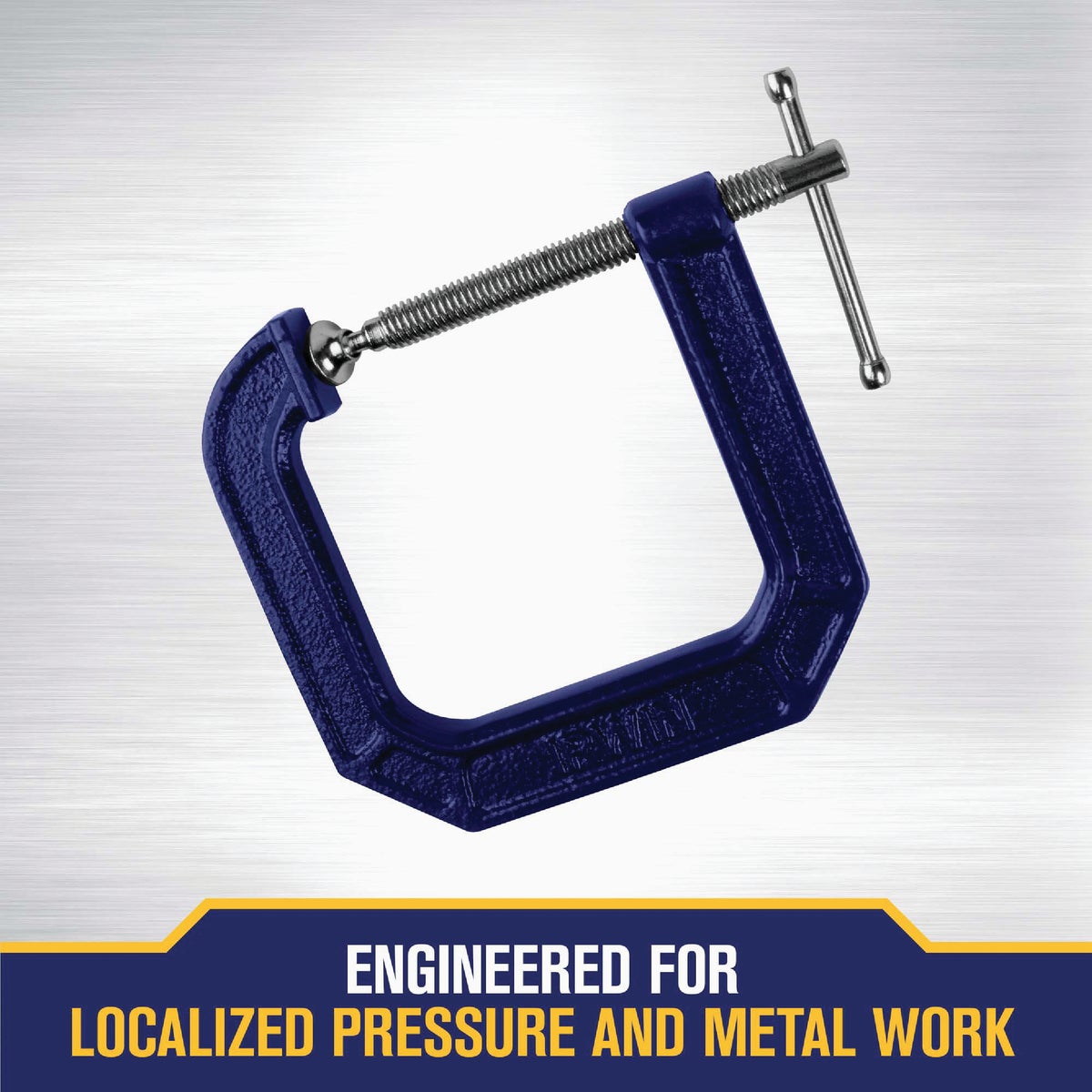 Irwin Quick-Grip 3 In. x 4-1/2 In. Deep Throat C-Clamp Image 3