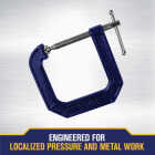 Irwin Quick-Grip 3 In. x 4-1/2 In. Deep Throat C-Clamp Image 3