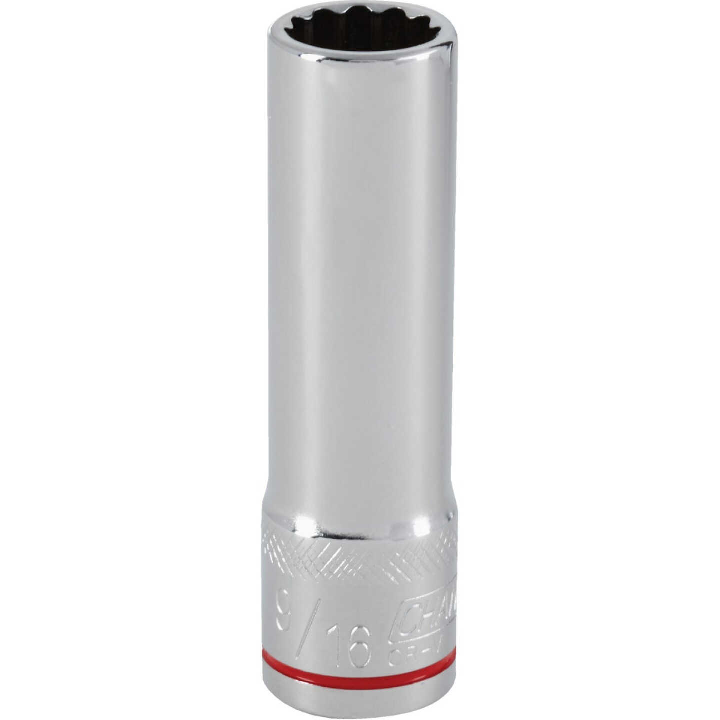 Channellock 1/2 In. Drive 9/16 In. 12-Point Deep Standard Socket Image 1