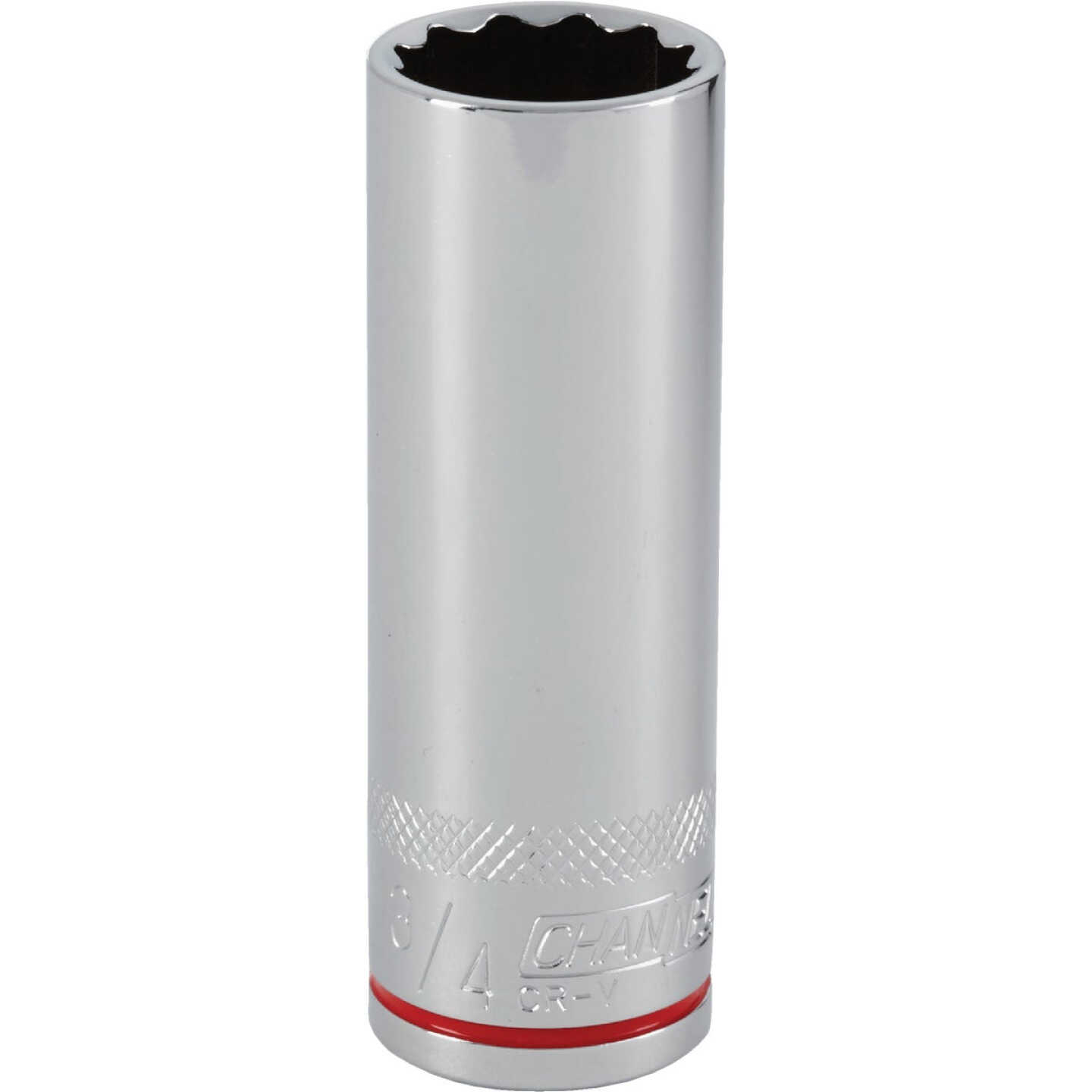 Channellock 1/2 In. Drive 3/4 In. 12-Point Deep Standard Socket Image 1
