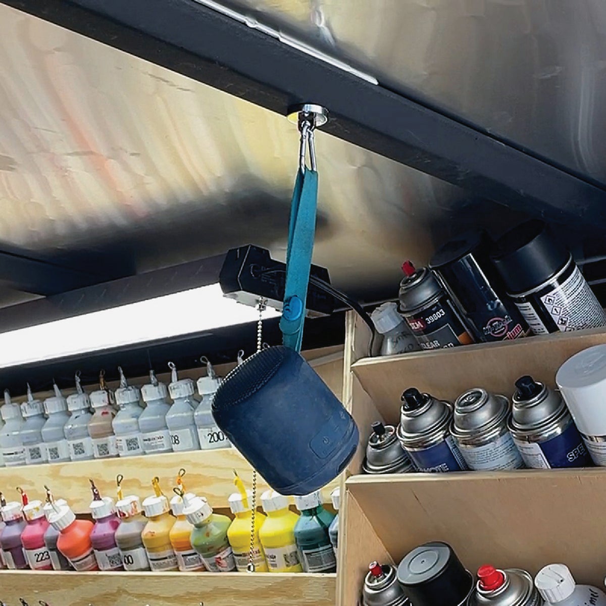 MagnetSource Neodymium 45 Lb. Capacity Carabiner Magnet Hook Image 3