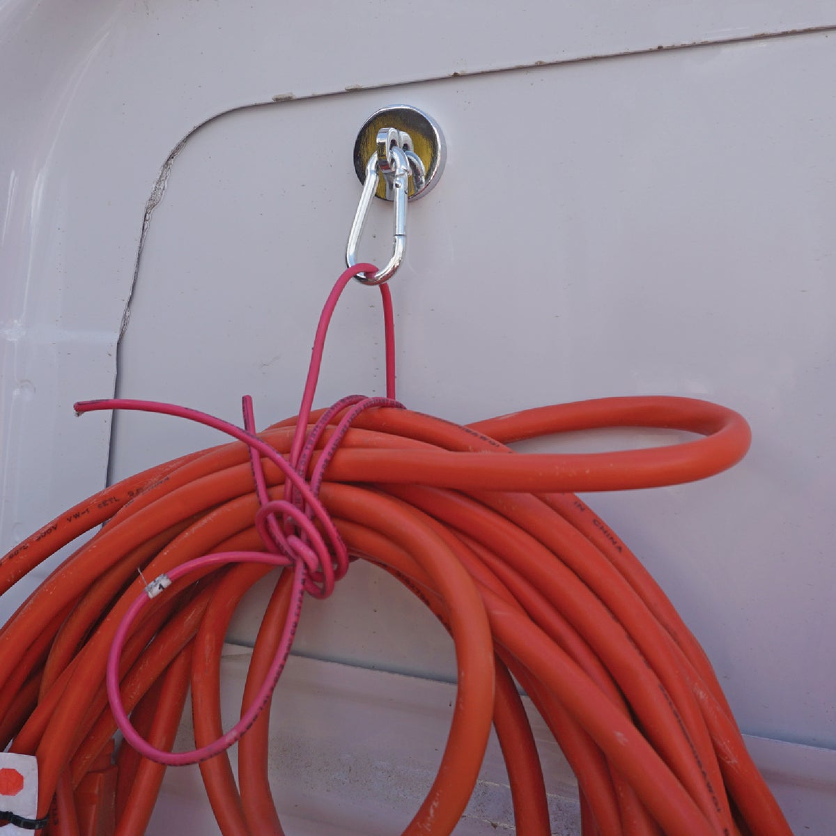 MagnetSource Neodymium 45 Lb. Capacity Carabiner Magnet Hook Image 2