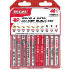 Diablo 20-Piece T-Shank Jig Saw Blade Set for Wood and Metal Image 2