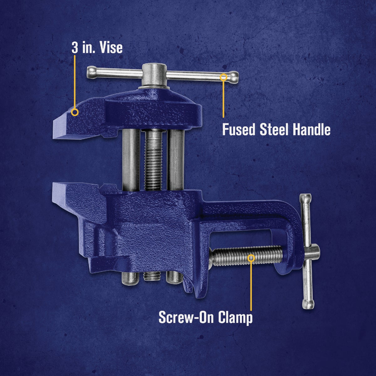 Irwin 3 In. Clamp-On Vise Image 2