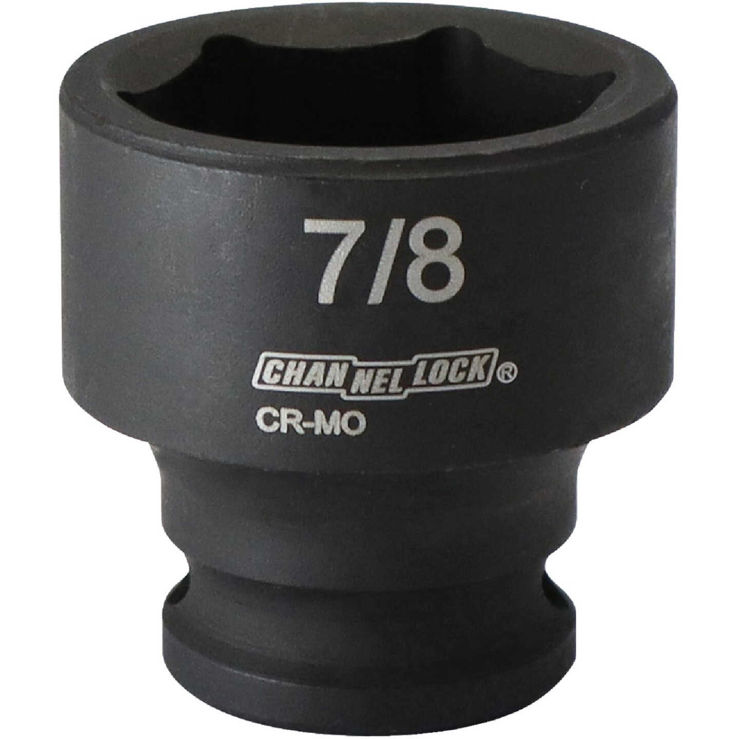 Channellock 3/8 In. Drive 7/8 In. 6-Point Shallow Standard Impact Socket Image 1