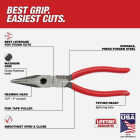 Milwaukee 8 In. Dipped Grip Long Nose Pliers (USA) Image 4