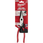 Milwaukee 8 In. Dipped Grip Long Nose Pliers (USA) Image 7