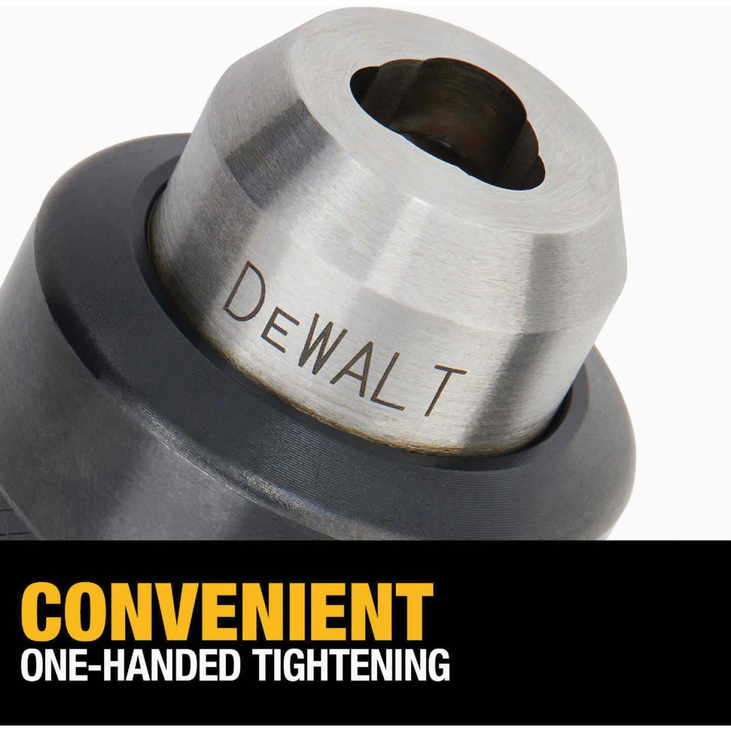 DEWALT 1/4 In. Quick Connect to 3/8 In. Keyless Impact Chuck Adapter Image 3