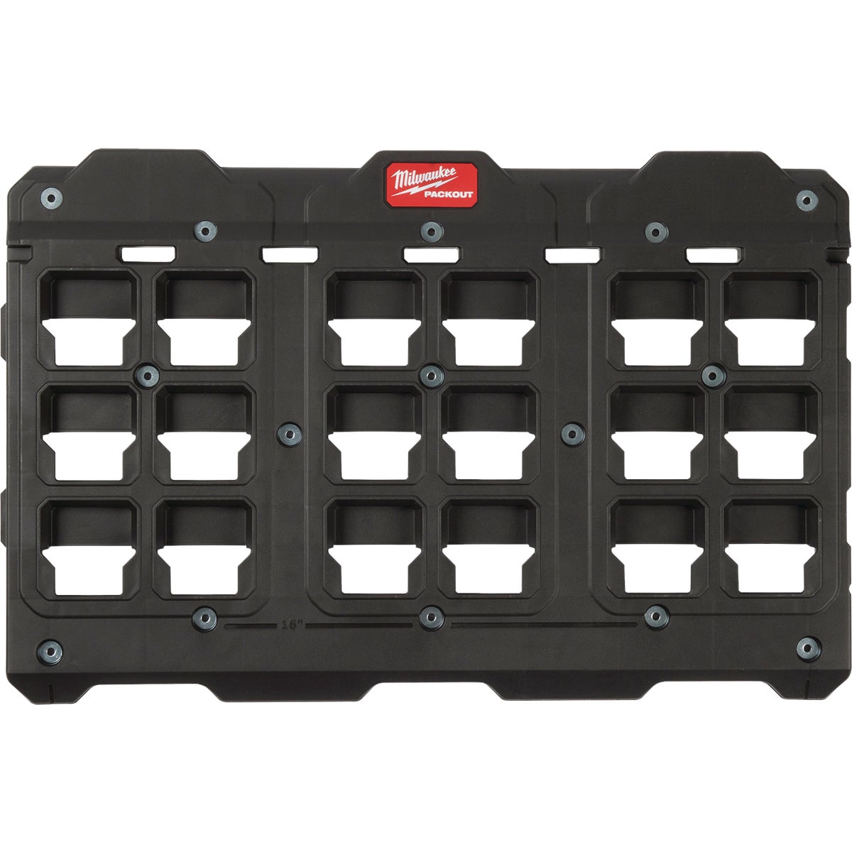 Milwaukee PACKOUT Large Wall Plate, 150 Lb. Capacity Image 6