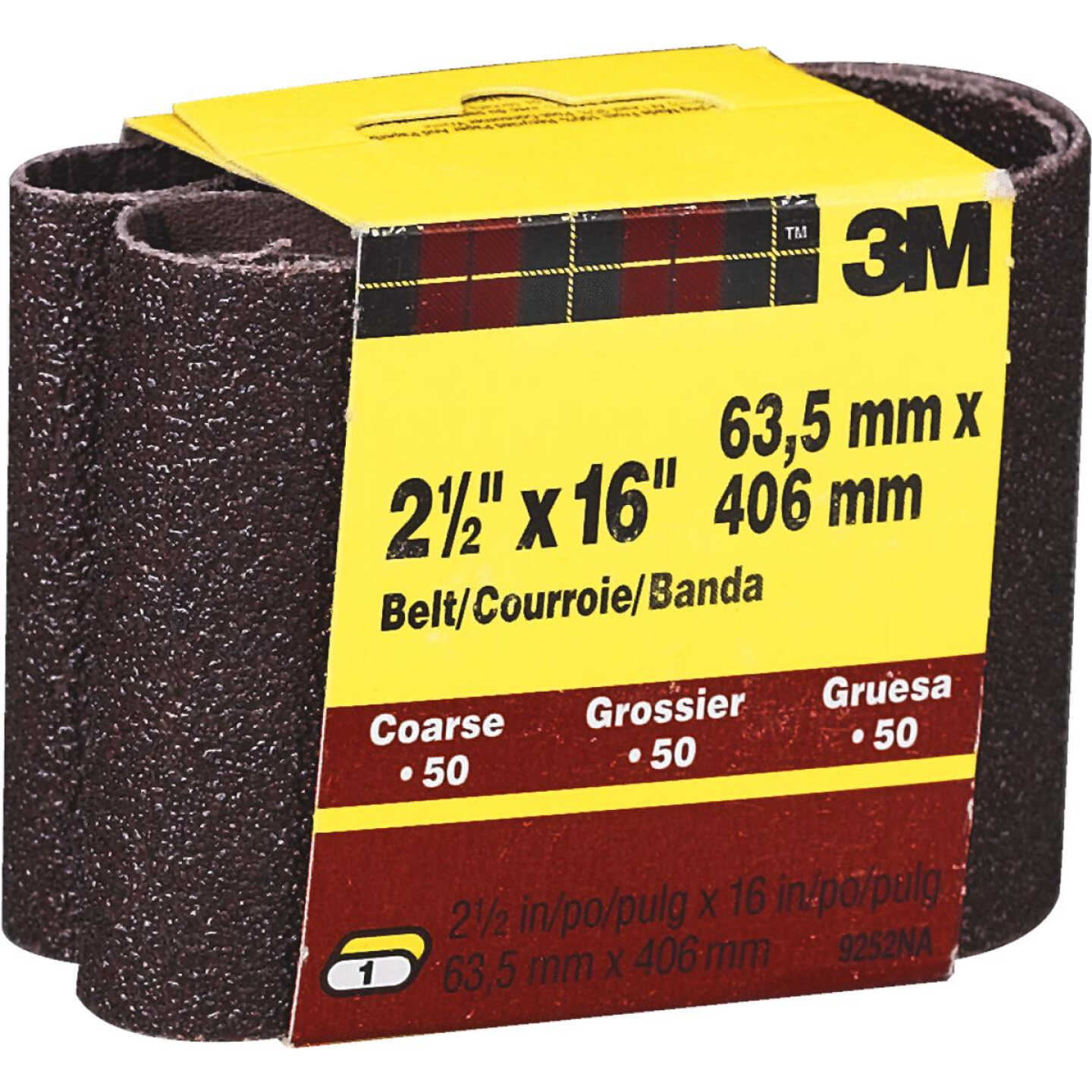 2-1/2X16 CRS SANDNG BELT Image 1