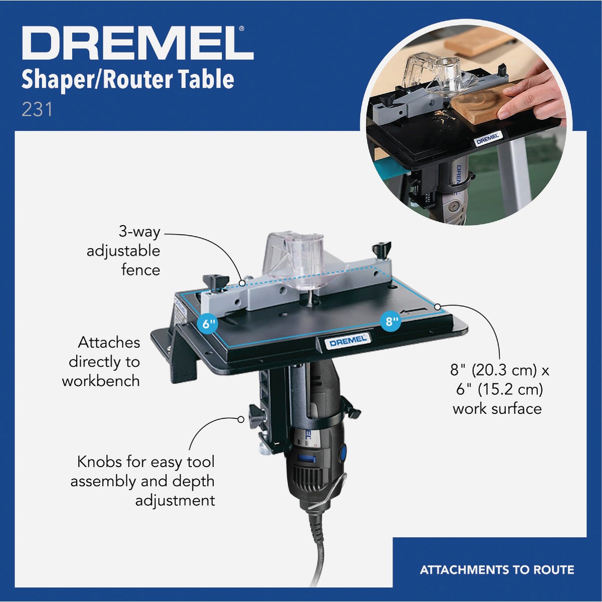 Dremel Shaper and Router Table Image 2