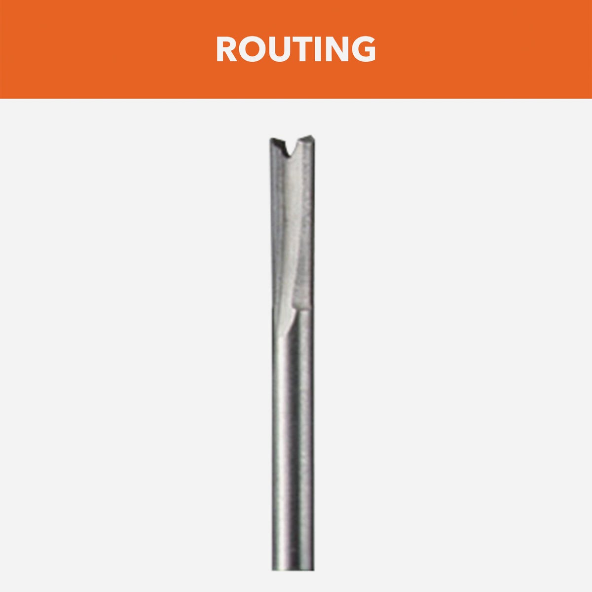 Dremel 1/8 In. Straight Router Bit Image 2
