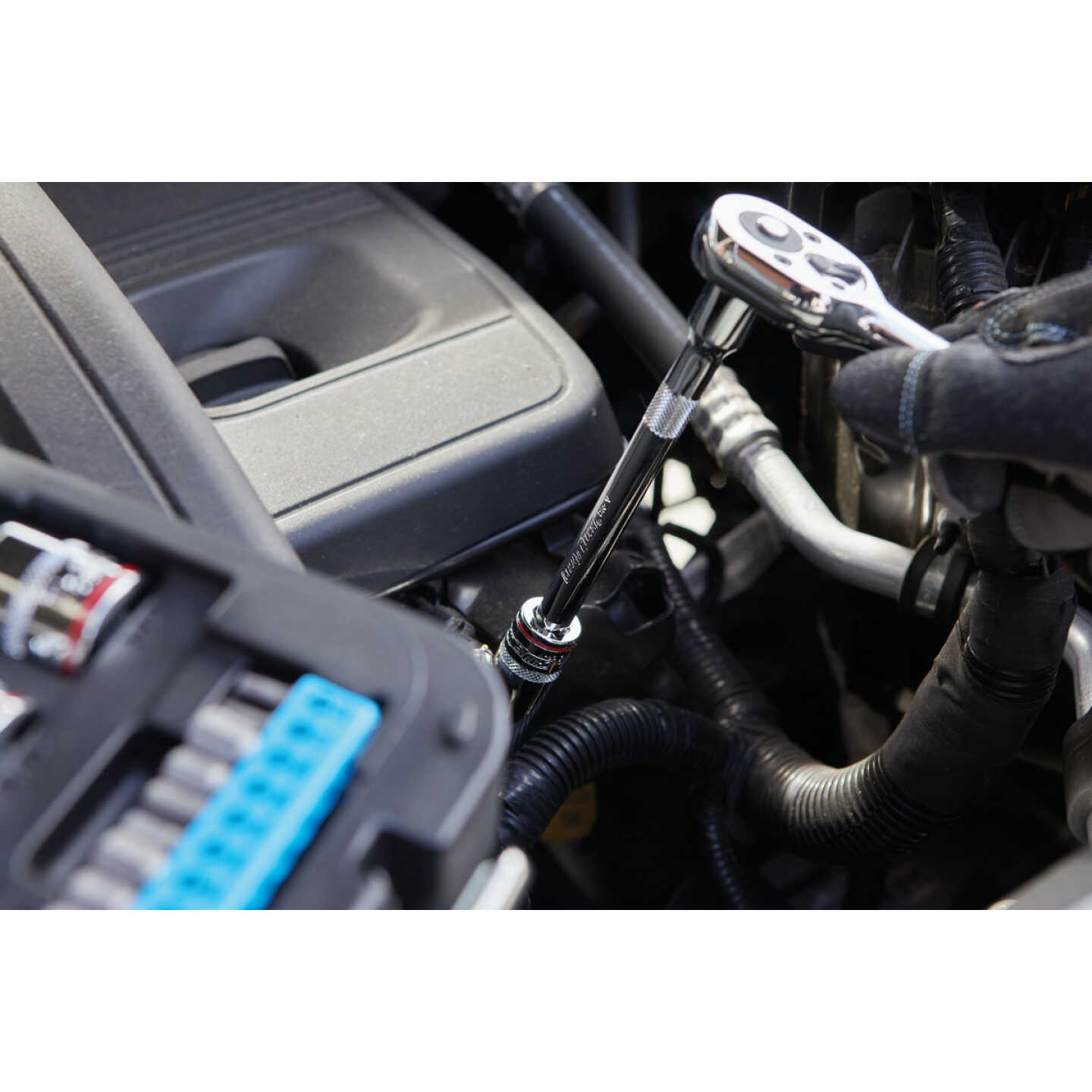 Channellock Metric 1/4 In. Drive 6-Point Shallow Socket Set (10-Piece) Image 6