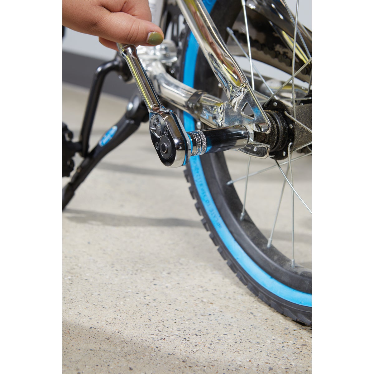 Channellock Metric 1/4 In. Drive 6-Point Deep Socket Set (10-Piece) Image 4