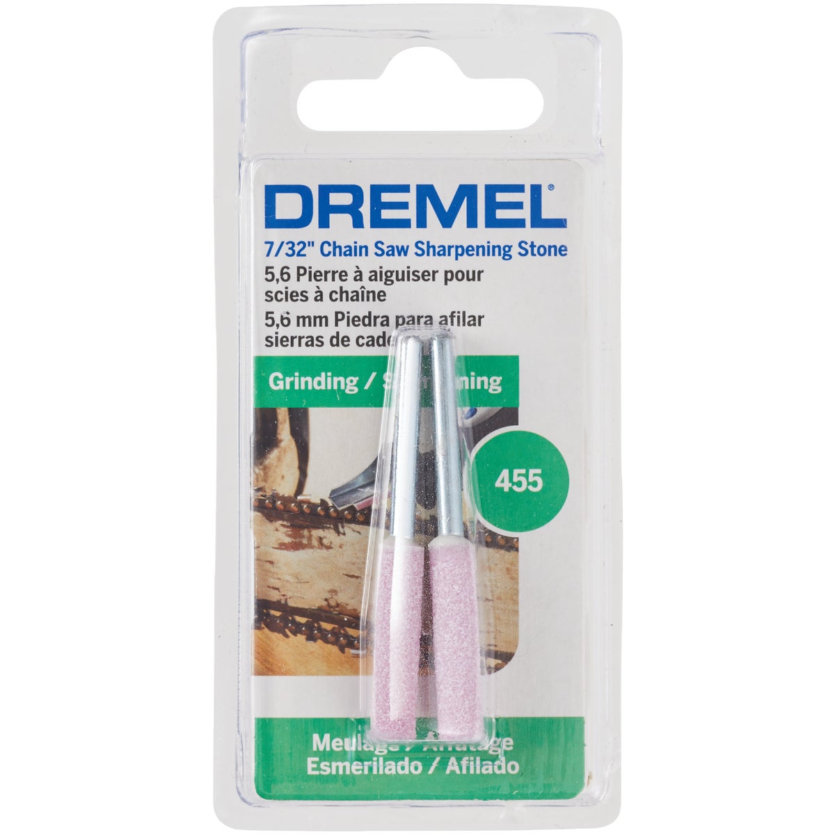 Dremel 7/32 In. Chainsaw Sharpening Grinding Stone Image 4