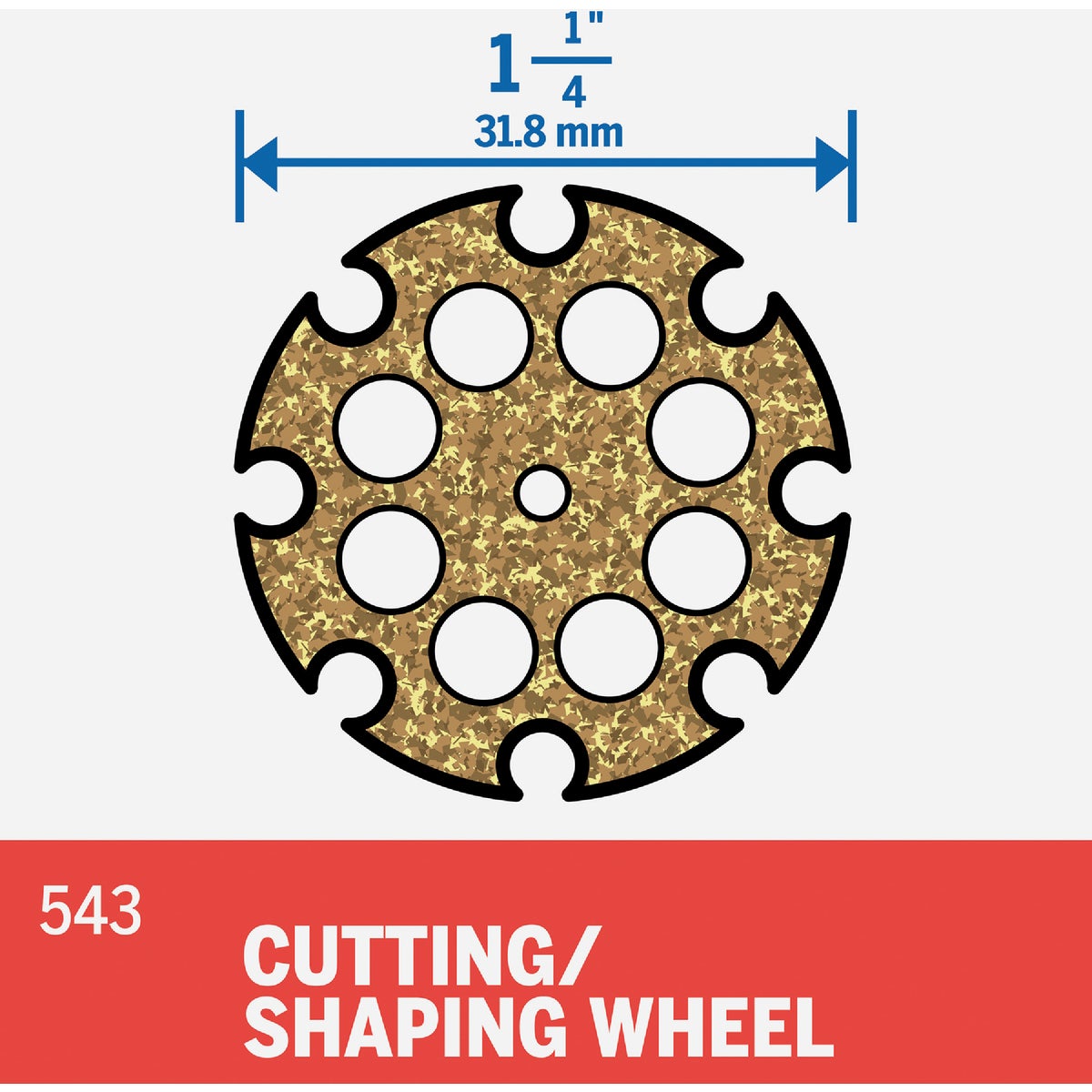 Dremel 1-1/4 In. Cutting/Shaping Cut-Off Wheel Image 3