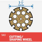 Dremel 1-1/4 In. Cutting/Shaping Cut-Off Wheel Image 3