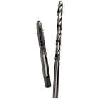 Century Drill & Tool 1/4-28 National Fine Carbon Steel Tap-Plug and #3 Wire Gauge Drill Bit Image 1
