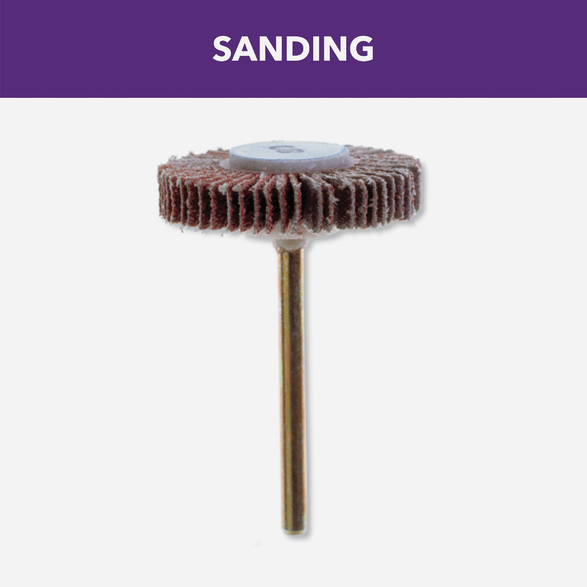 Dremel 3/16 In. 80 Grit Flap Wheel Image 2