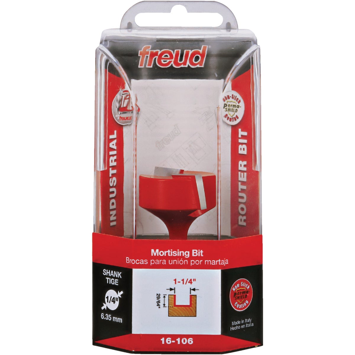 Freud 1-1/4 In. x 29/64 In. Spoilboard Surfacing & Mortising Router Bit Image 1