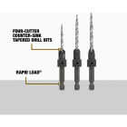 DeWalt 3-Piece Rapid Load Countersink Bit Set Image 3