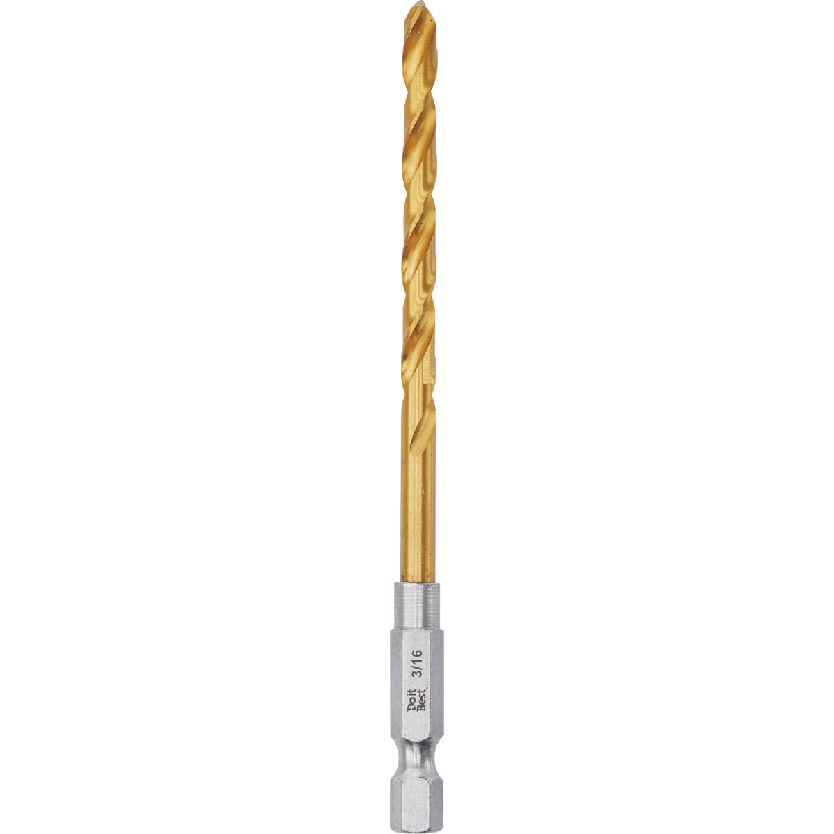 Do it Best 3/16 In. Impact Ready Titanium Hex Shank Drill Bit Image 2