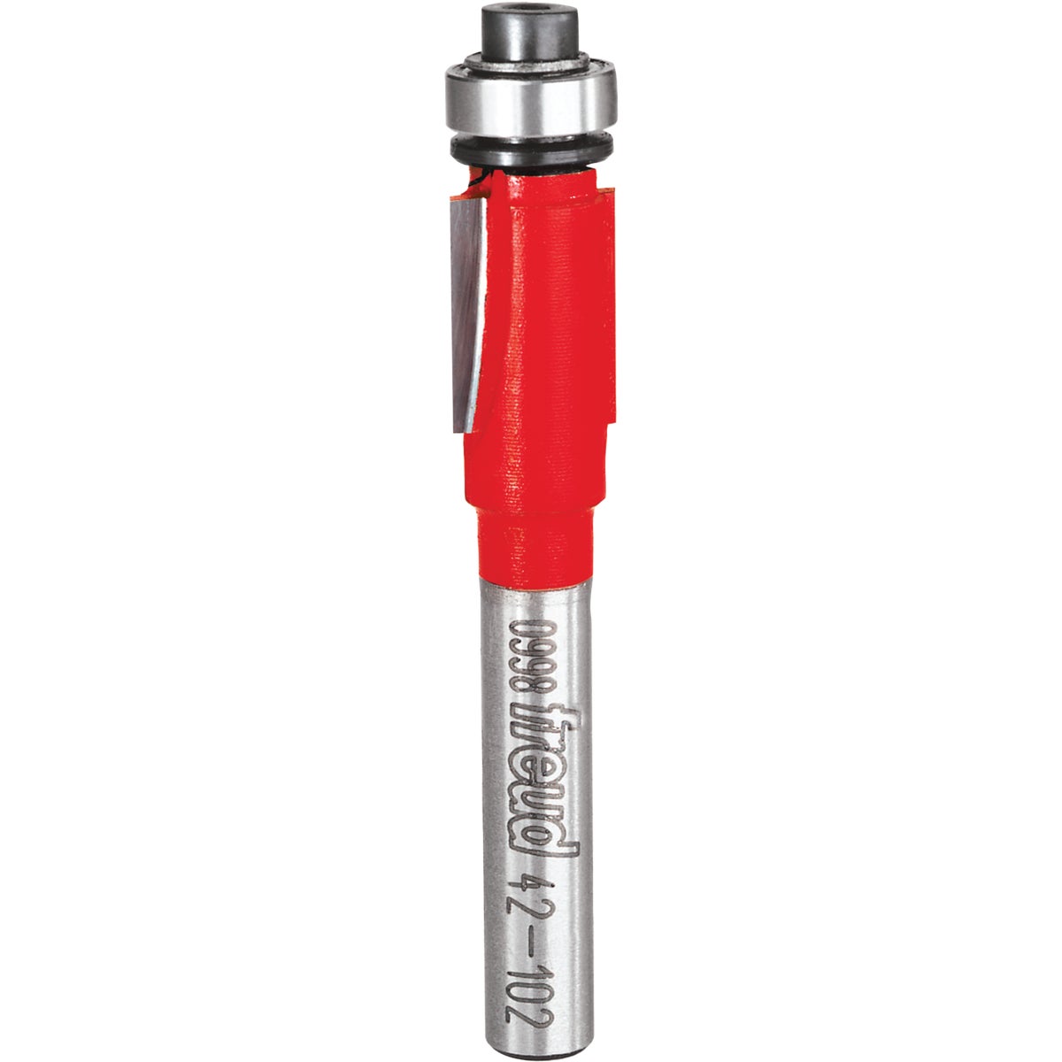 Freud 3/8 In. x 1/2 In. 2-Cutter Flush Trim Router Bit Image 2