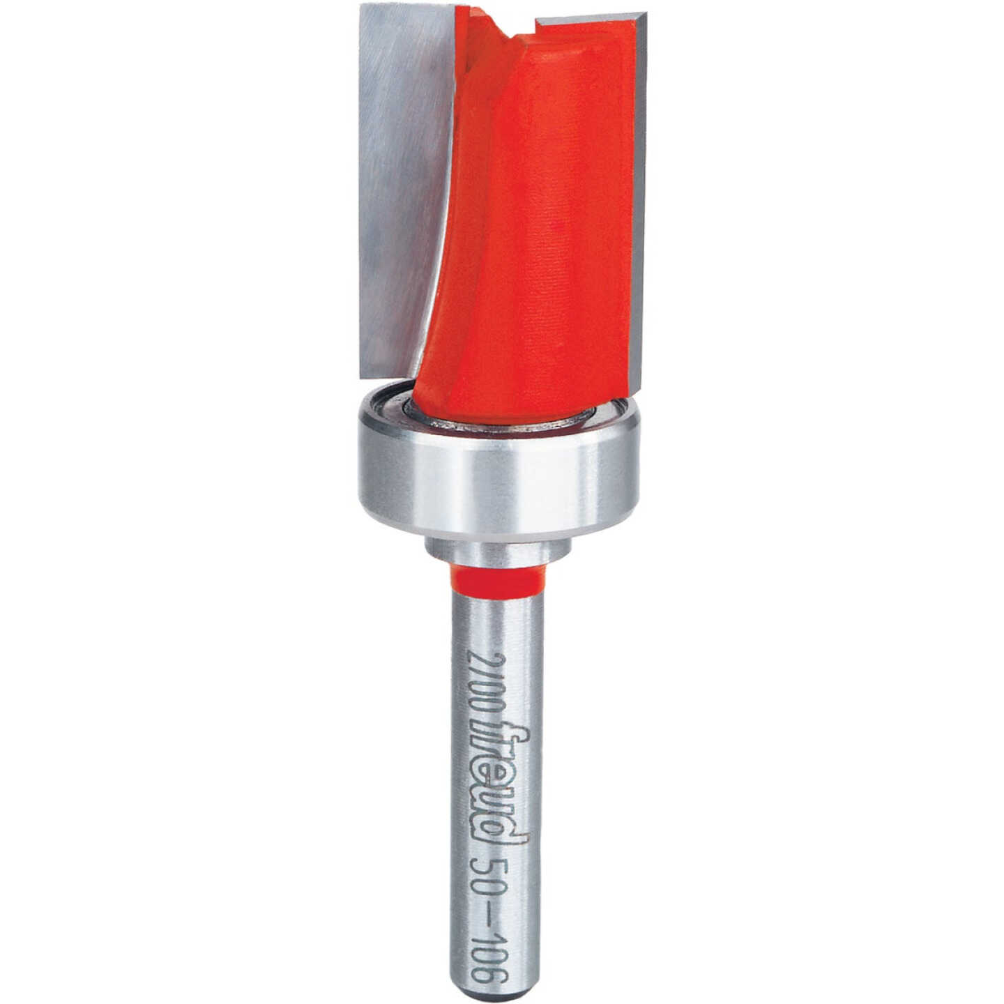 Freud 3/4 In. x 1 In. Top Bearing Flush Trim Router Bit with 1/4 In. Shank Image 2