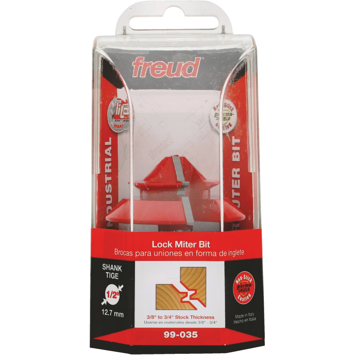 Freud 2-11/64 In. Lock Miter Router Bit