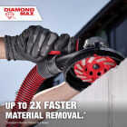 Milwaukee DIAMOND MAX 7 In. Segmented Turbo Rim Diamond Cup Wheel Image 5