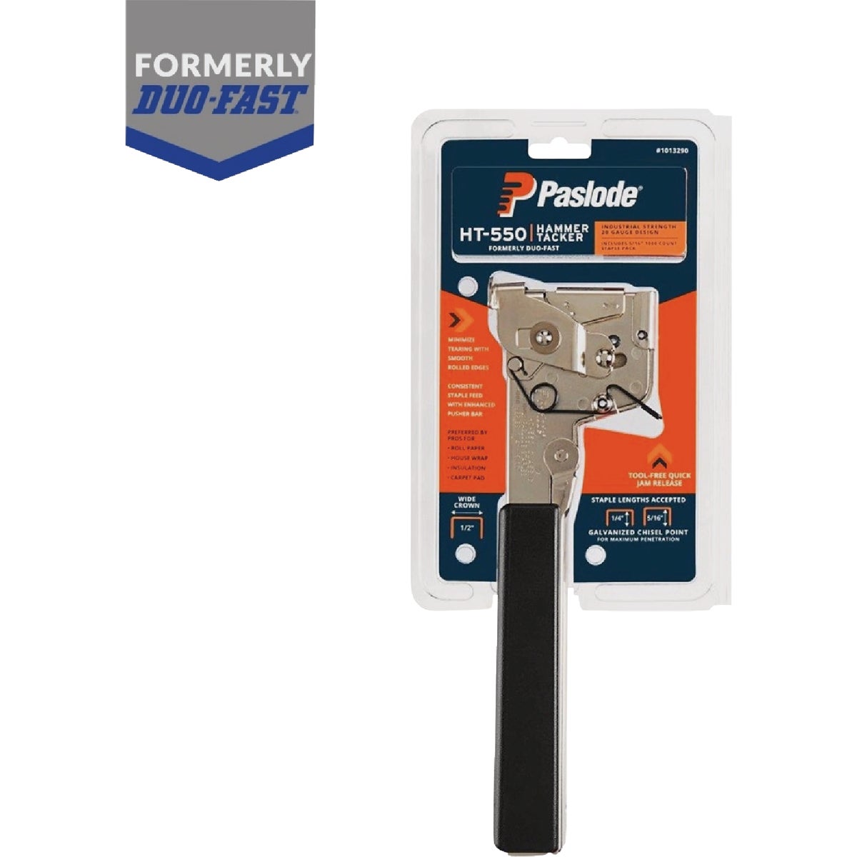 Paslode HT-550 Hammer Tacker Stapler Image 2