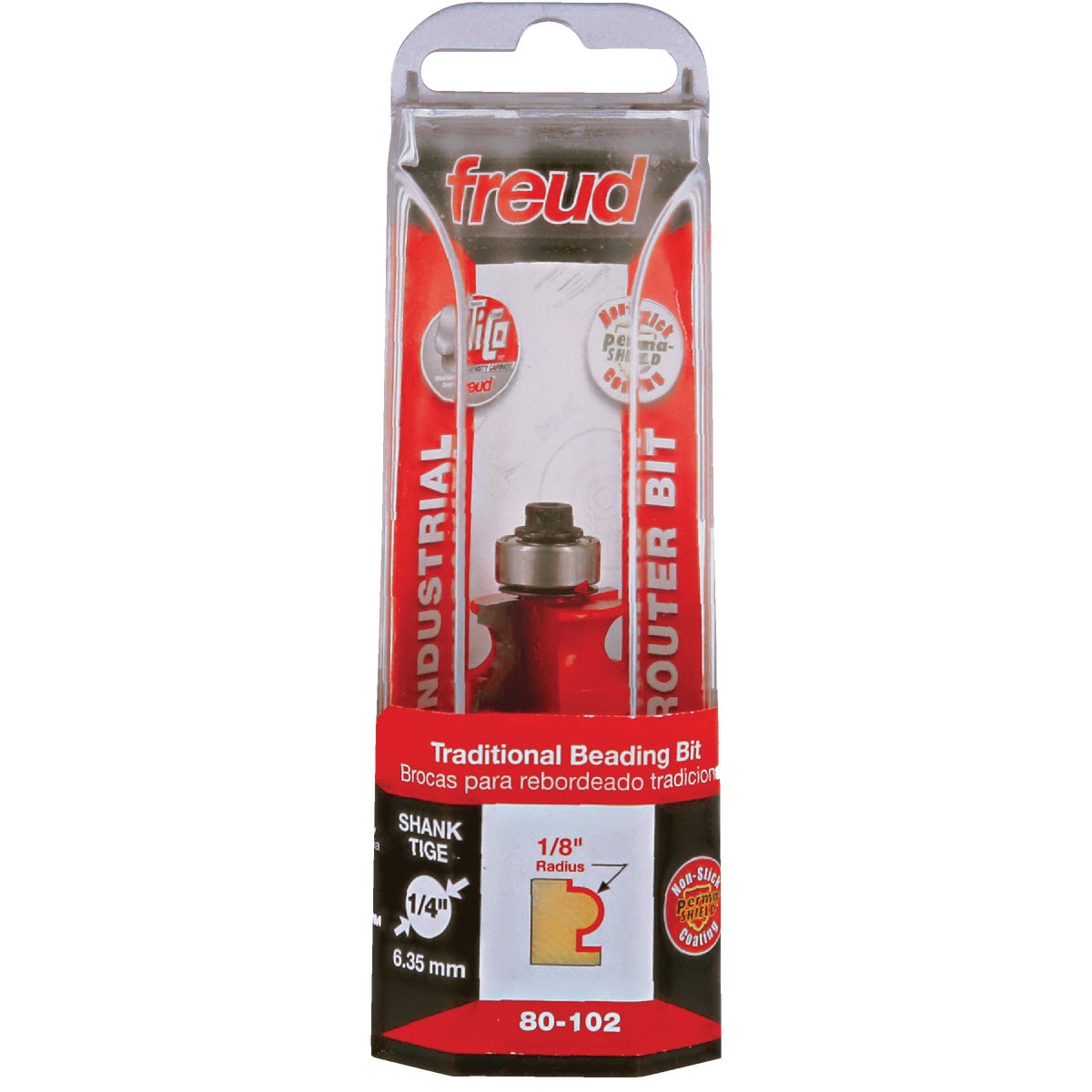 Freud 1/8 In. Radius Traditional Beading Router Bit