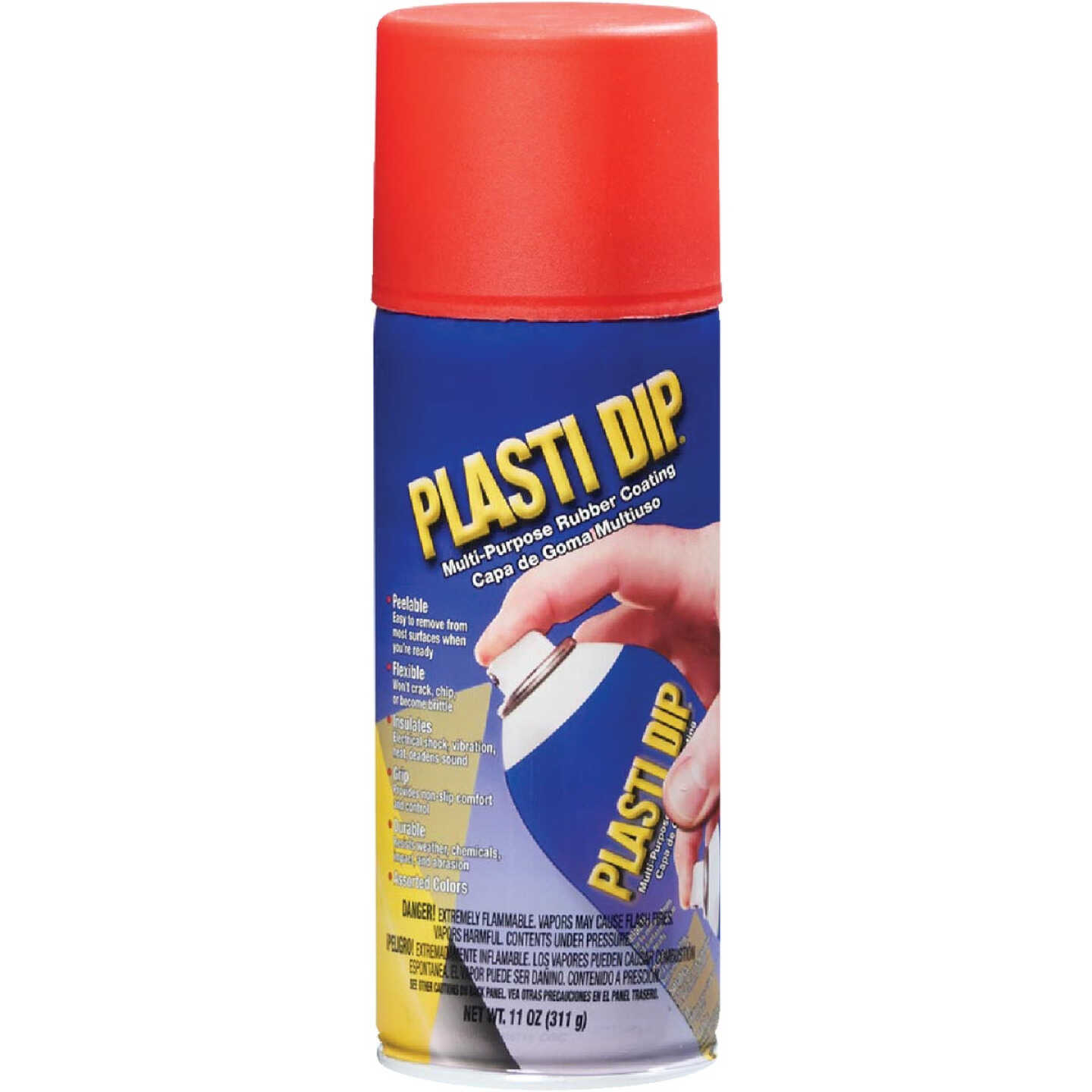 Performix Plasti Dip Red 11 Oz. Aerosol Rubber Coating Rubber Coating Spray Paint Image 1